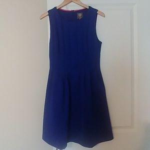 Vince Camuto royal blue sleeveless dress